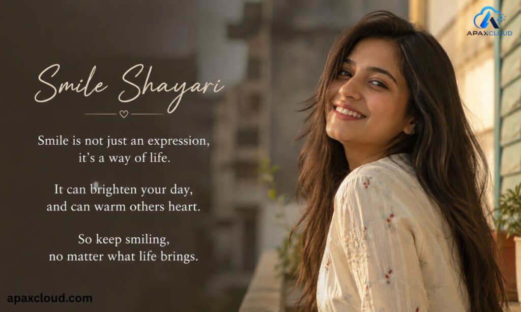 Smile Shayari in English