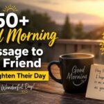 150+ Good Morning Message to My Friend to Brighten Their Day 
