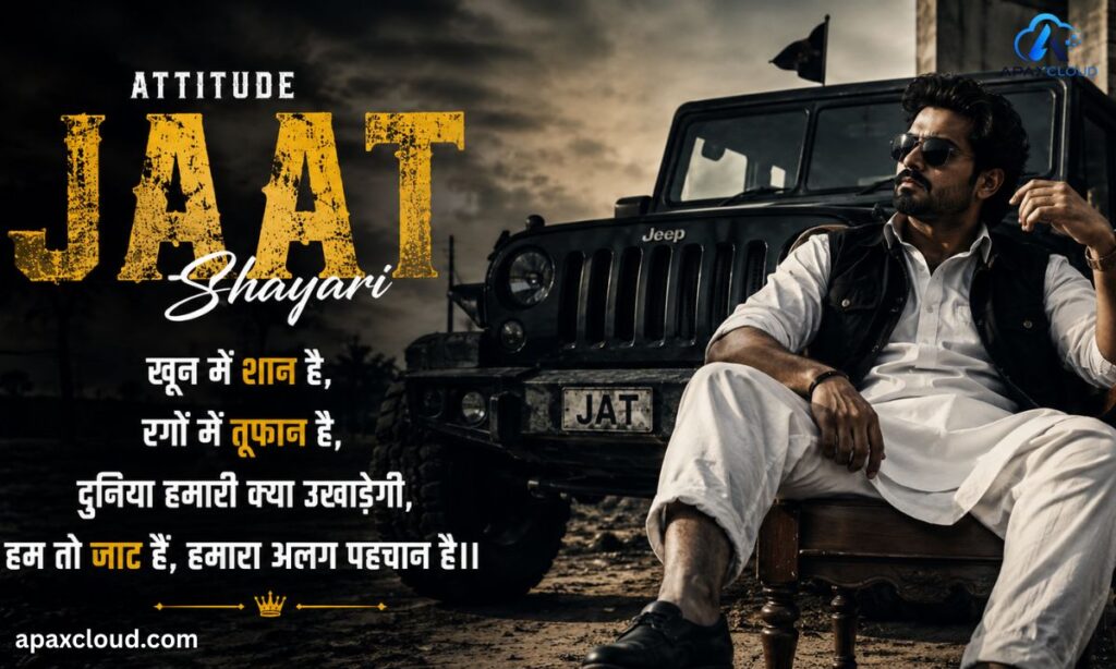 Attitude Jaat Shayari