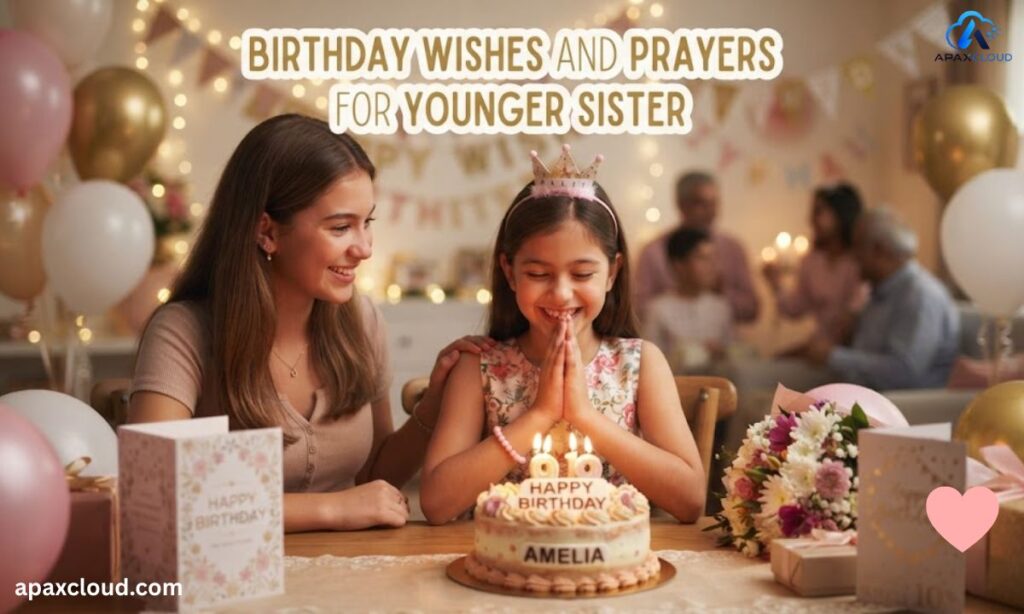 Birthday Wishes and Prayers for Younger Sister