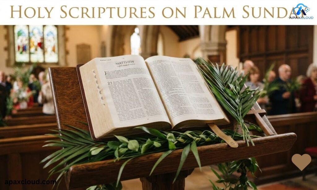 Holy Scriptures On Palm Sunday