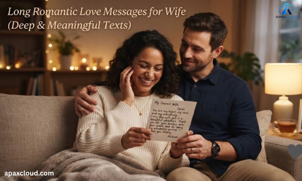 Long Romantic Love Messages for Wife (Deep & Meaningful Texts)