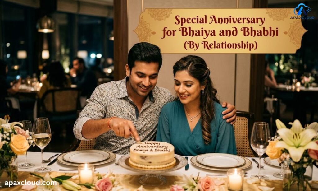 Special Anniversary Wishes for Bhaiya and Bhabhi (By Relationship)