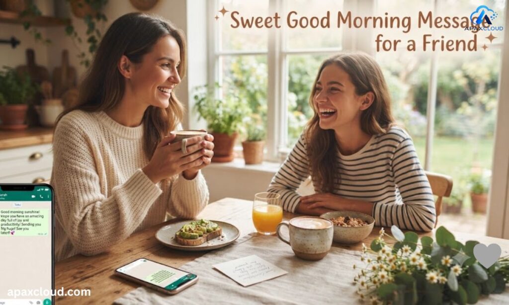 Sweet Good Morning Message for a Friend
