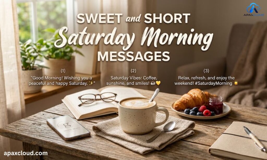 Sweet and Short Saturday Morning Messages to Share on Social Media
