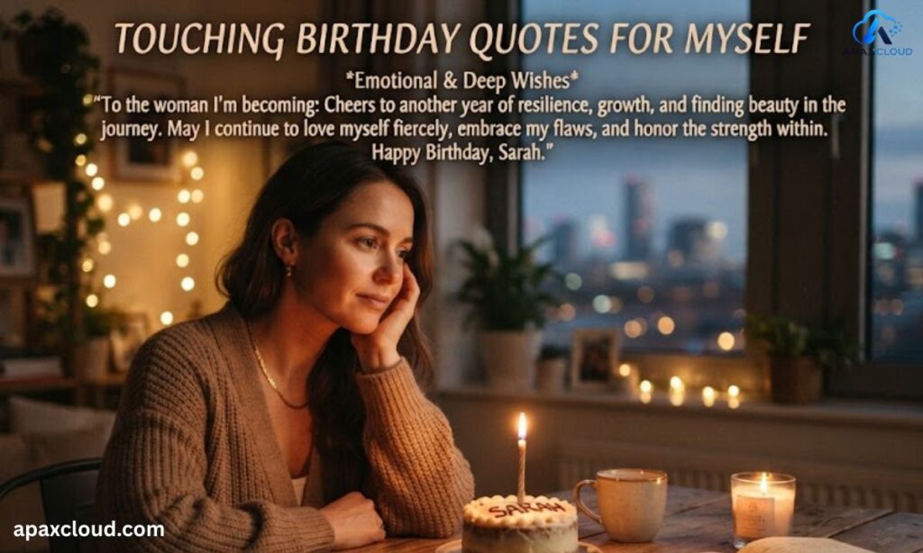 Touching Birthday Quotes for Myself (Emotional & Deep Wishes)